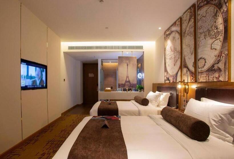 Szálloda James Joyce Coffetel· Wuhan Wangjiawan Taojialing Metro Station