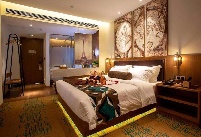 Szálloda James Joyce Coffetel· Wuhan Wangjiawan Taojialing Metro Station