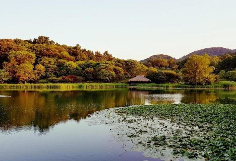 בית מלון כפרי Hangzhou West Lake Teavilla.bamboo