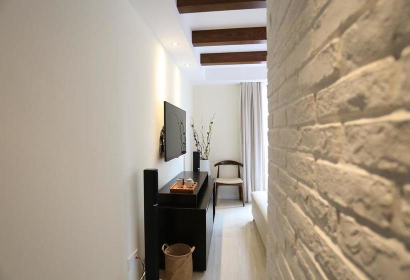 בית מלון כפרי Hangzhou West Lake Teavilla.bamboo