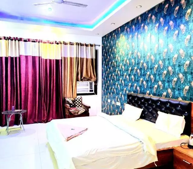 ホテル Goroomgo Maujis Villa Guest House Prayagraj Near Sangam Railway Station Luxury Room Quality Exce