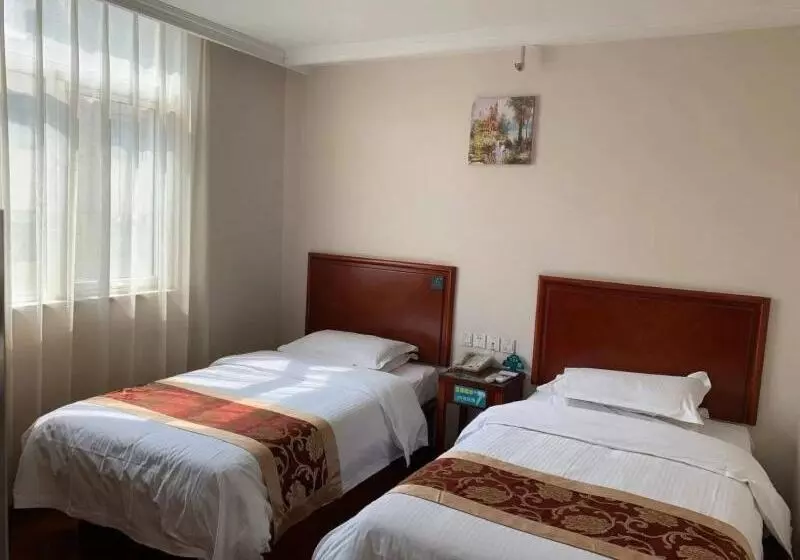 Hotelli Greentree Inn Beijing Chaoyang Beiyuan Beijing Meeting Center Express