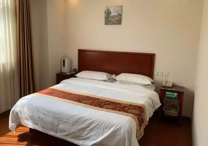 Hotelli Greentree Inn Beijing Chaoyang Beiyuan Beijing Meeting Center Express