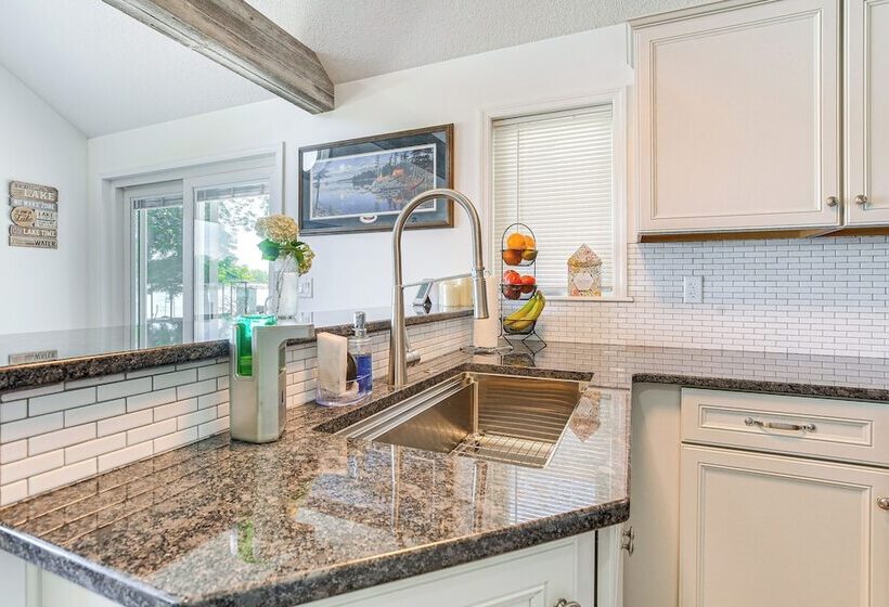 Waterfront W/ Boat Dock: Retreat On Indian Lake