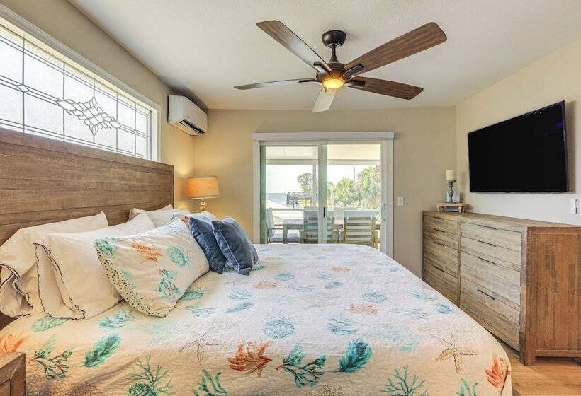 Canal Front Horseshoe Beach Home W/ Private Dock!