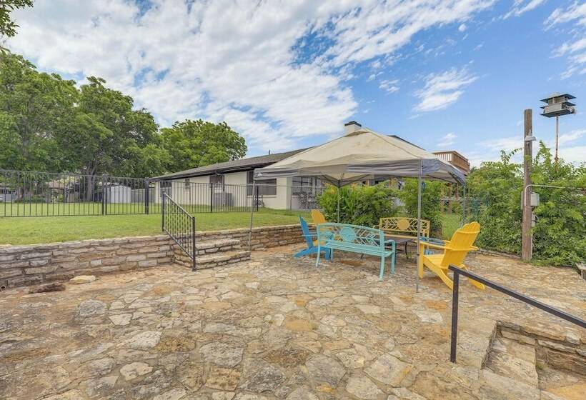 Riverfront Granbury Home W/ Patios & Boat Dock!