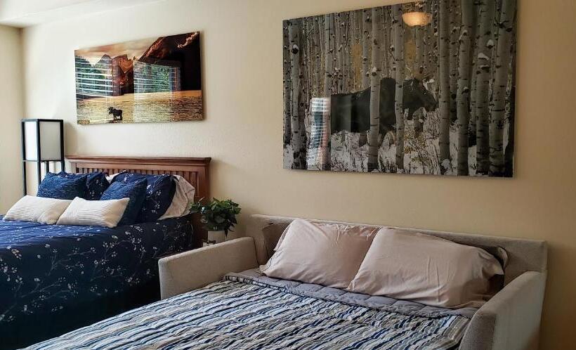 استراحتگاه Deluxe Solitude Mountain Ski In Out 2bd 2ba Condo