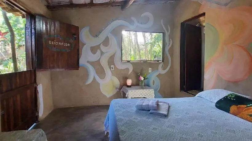 ペンション Pousada Com Chalés Na Serra Da Meruoca