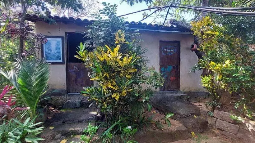 ペンション Pousada Com Chalés Na Serra Da Meruoca