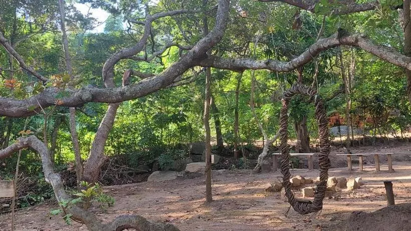 ペンション Pousada Com Chalés Na Serra Da Meruoca