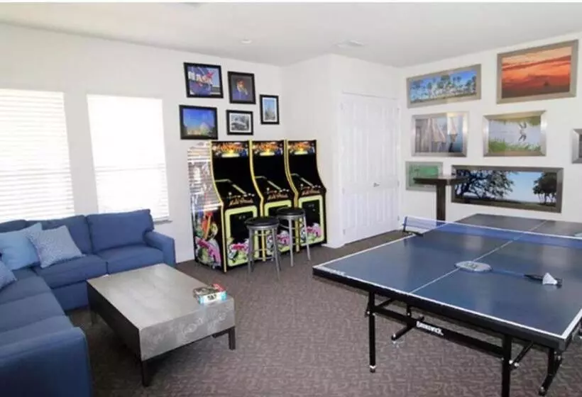 ベッドアンドブレックファースト Queen Suite With Private Bathroom Near Orlando