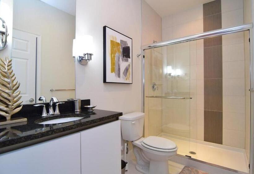 צימר Queen Suite With Private Bathroom Near Orlando