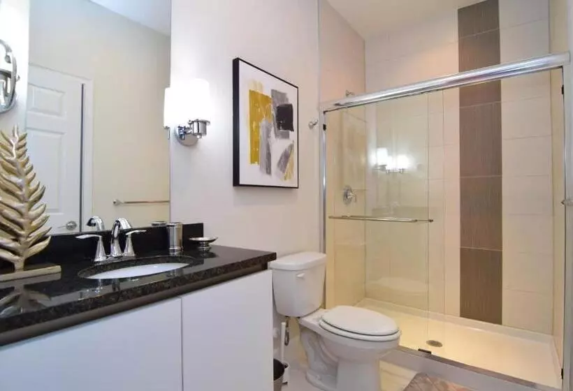 ベッドアンドブレックファースト Queen Suite With Private Bathroom Near Orlando