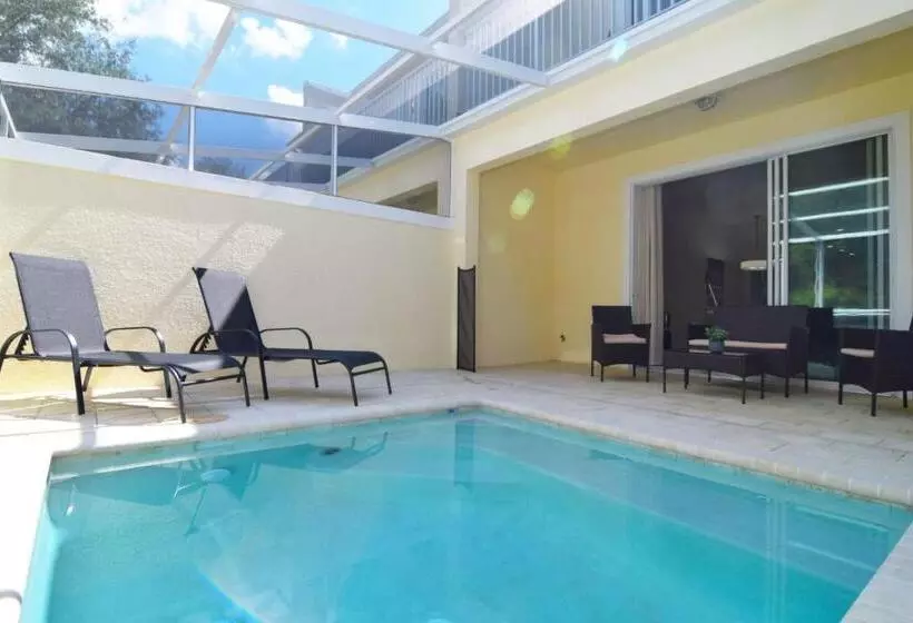 ベッドアンドブレックファースト Queen Suite With Private Bathroom Near Orlando