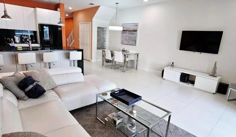 ベッドアンドブレックファースト Queen Suite With Private Bathroom Near Orlando
