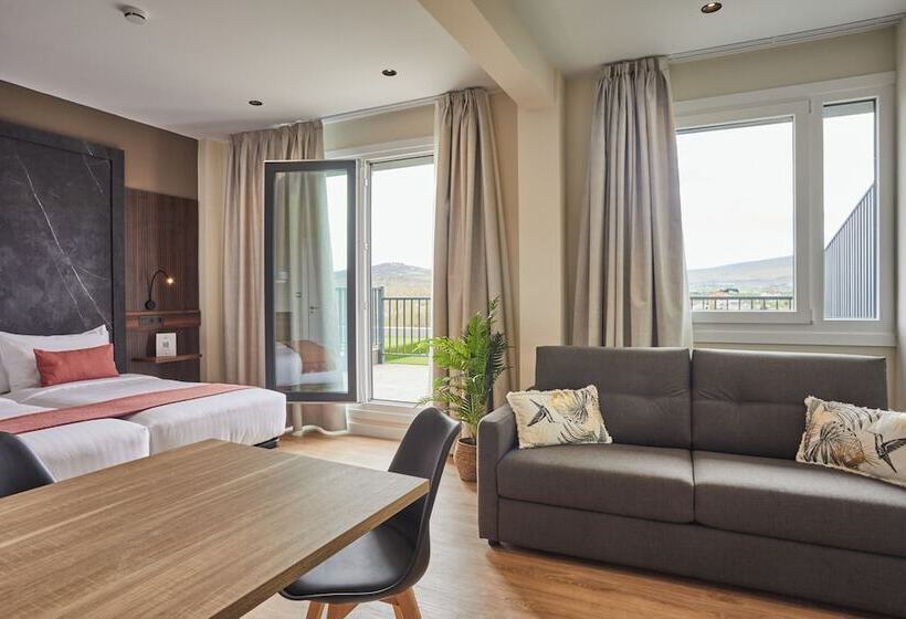 ホテル Apartamentos Silken Fontibre Iberia Spa