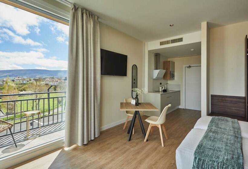 ホテル Apartamentos Silken Fontibre Iberia Spa