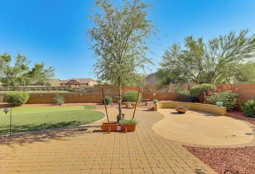 Stylish Goodyear Home W/ Putting Green!