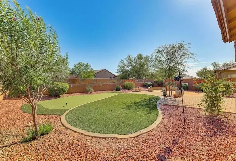 Stylish Goodyear Home W/ Putting Green!