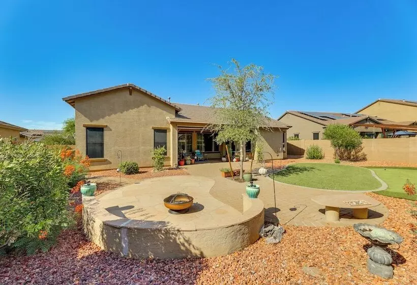 Stylish Goodyear Home W/ Putting Green!