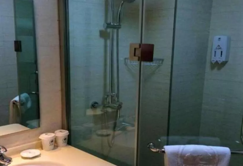 Hotelli Greentree Inn Lvliang Wenshui Zetian Street Shell