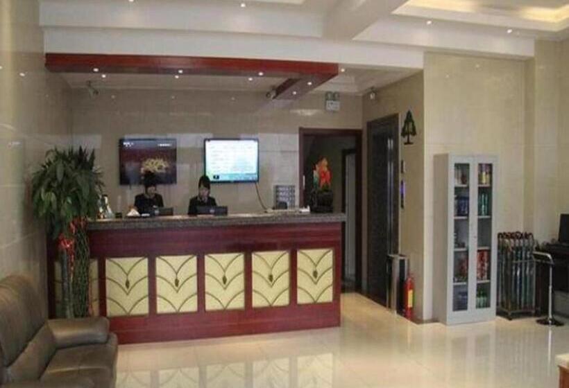 Hotel Greentree Inn Lvliang Wenshui Zetian Street Shell