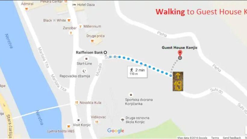 پانسیون Guest House Konjic