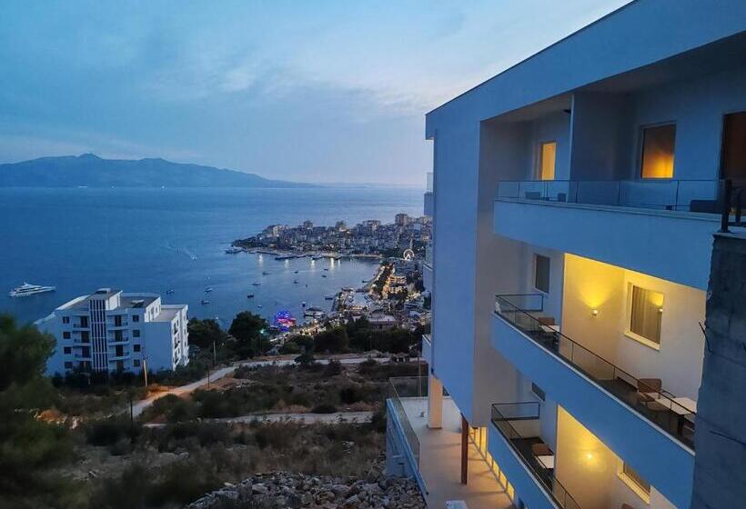 ホテル Sunset Shoreline Saranda   Sea View   Free Private Parking   Pool
