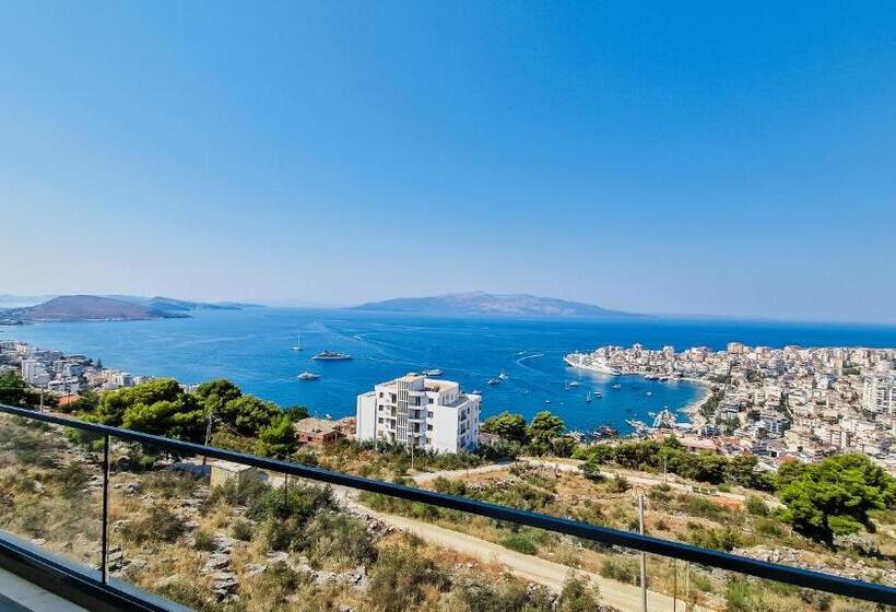 ホテル Sunset Shoreline Saranda   Sea View   Free Private Parking   Pool