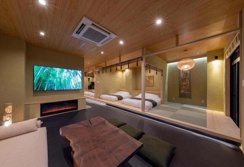 בית מלון כפרי 高級旅館竹のやー貸切サウナ風呂ー道頓堀5分ー難波10分ー新規オープン