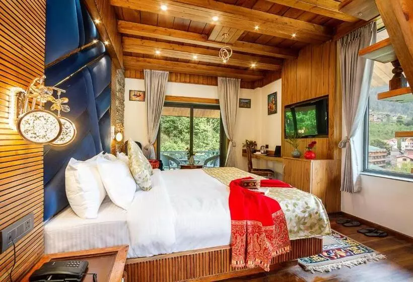 Jannat Resort And Spa Manali A Centrally Heated Himalayas View Resort