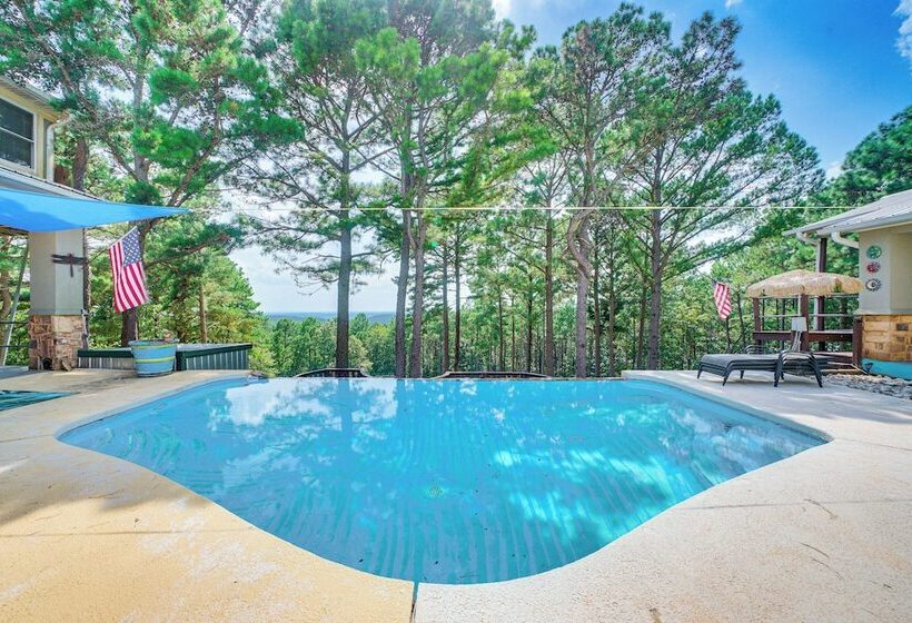 Broken Bow Escape W/ Mountain Views & Pool Access!