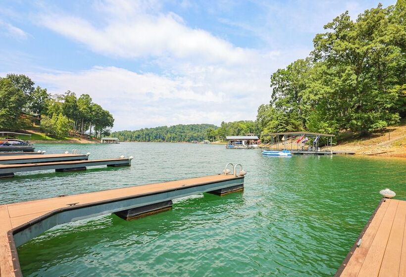 Decks, Dock & Views: Lakefront Home In Lafollette!