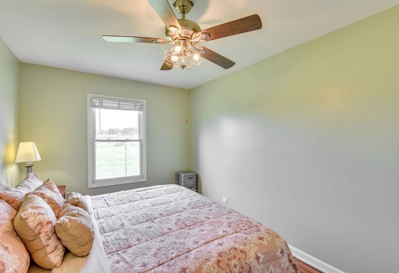 3 Mi To Lake Michigan Access: Sawyer Home W/ Patio