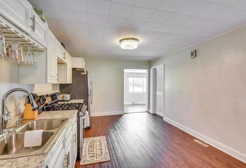 3 Mi To Lake Michigan Access: Sawyer Home W/ Patio