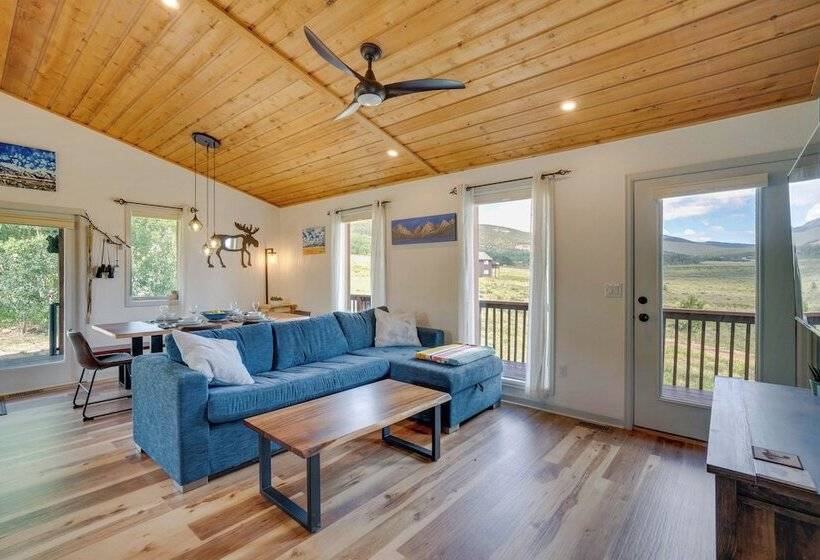 24 00050 Mtn Views & Deck: Fairplay Cabin