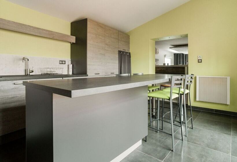 Swanky Cottage In Saasenheim With Balcony