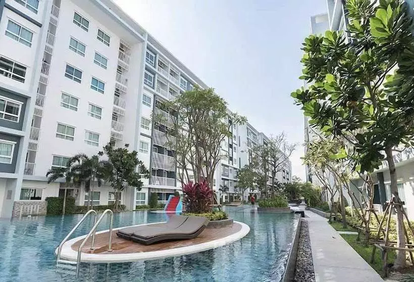 The Trust Huahin Condo Garden View By Dome