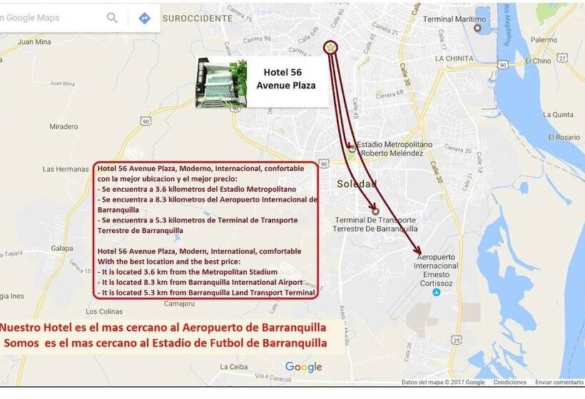 هتل 56 Avenue Plaza