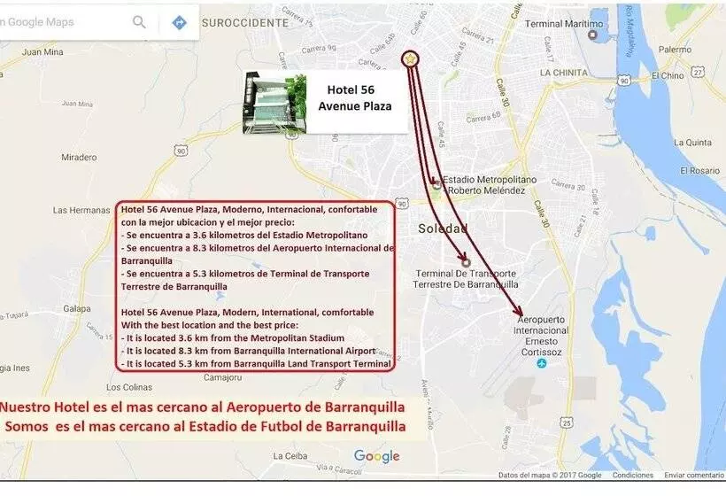 هتل 56 Avenue Plaza