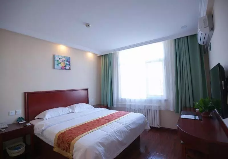 Hotelli Greentree Inn Tianjin First Center Hospital Subway Station Shell