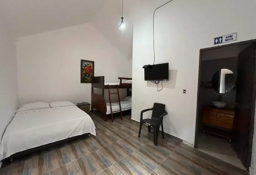 ホテル Cabañas Monteleon  Pailcol Huila