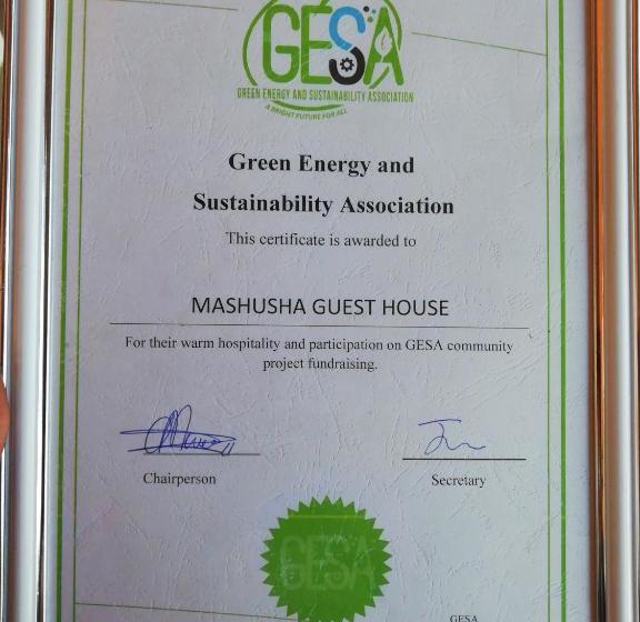 Mashusha Bed & Breakfast