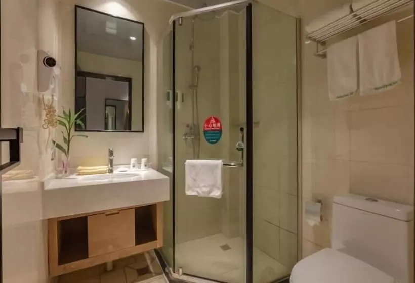 Hotelli Greentree Inn Jiangsu Taizhou Taixin Wenchang Road Business