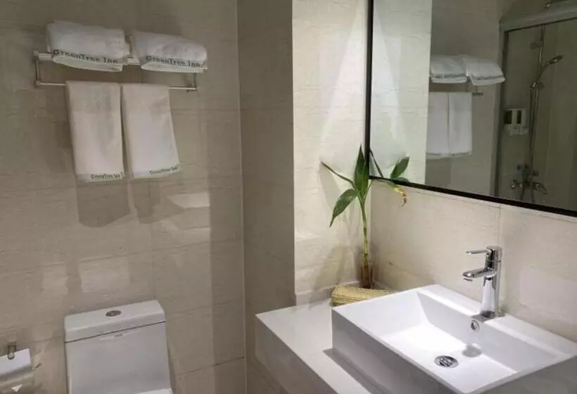 Hotelli Greentree Inn Jiangsu Taizhou Taixin Wenchang Road Business