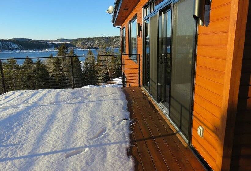 בית מלון כפרי Gite Du Haut Des Arbres