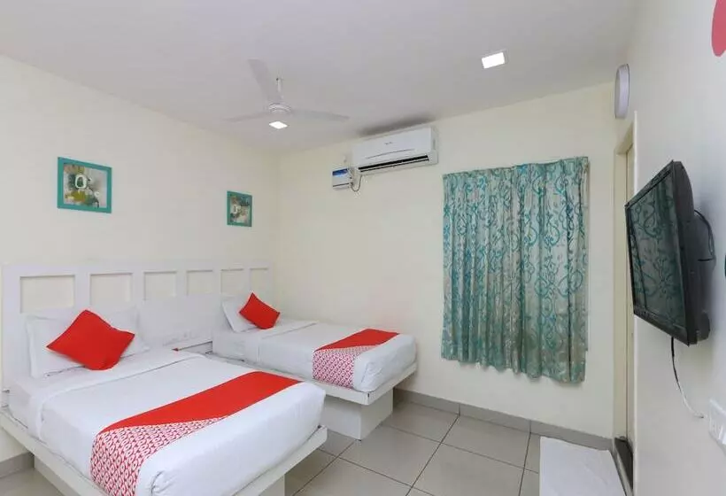 Fabhotel Colors Service Apartment   Nr Santhome Cathedral Basilica & Marina Beach