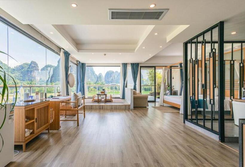 בית מלון כפרי Yangshuo Zen Garden Resort