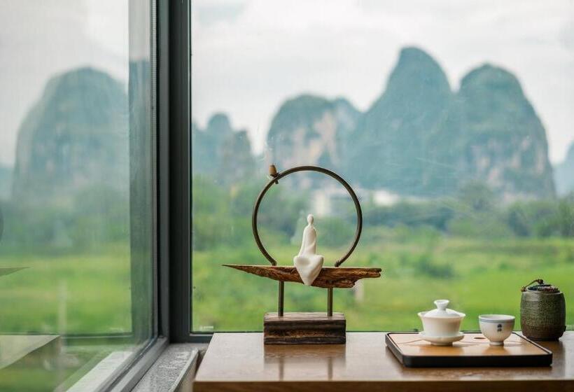 בית מלון כפרי Yangshuo Zen Garden Resort