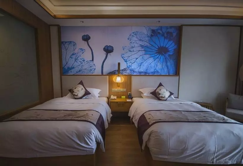 ホテル Jiuhuashan Rongxi Manor Hot Spring